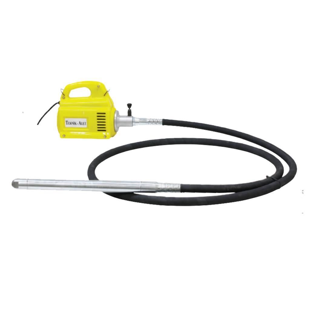 Teknik Alet 1 Hp Omuz Tipi Elektrikli Vibratör Takımı