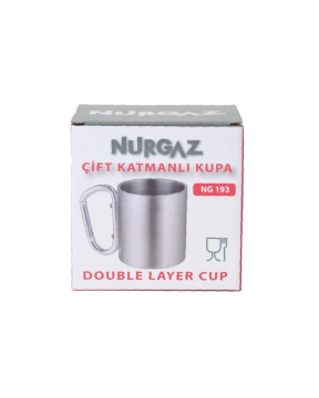 NURGAZ NG 193 Çift Katmanlı Kupa