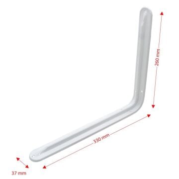 6405 Lüks Raf Altı Beyaz 12x14 (260x330 mm)