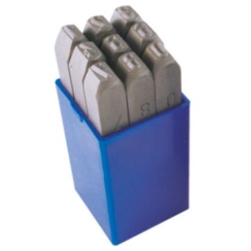 MASUS Alman Çelik Rakam Takımı 6 mm (Çekiç Vurmalı)