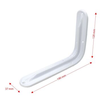 6401 Lüks Raf Altı Beyaz 6x8 (120x190 mm)