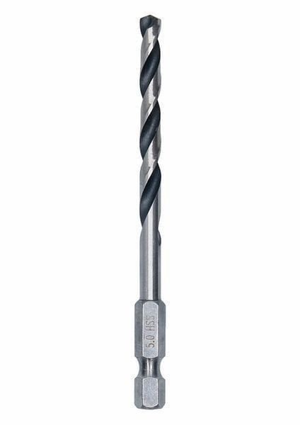 BOSCH HSS Pointeq 1/4 Altıgen Saplı Metal Matkap Ucu (Ölçü Seçiniz)