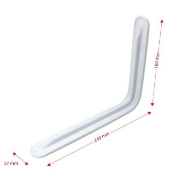 6403 Lüks Raf Altı Beyaz 8x10 (180x240 mm)