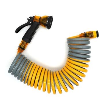 DAYE DY5908 Spiral Bahçe Sulama Hortum Seti 7,5 mt