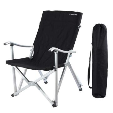MADFOX Dachuan Katlanır Siyah Kamp Sandalyesi