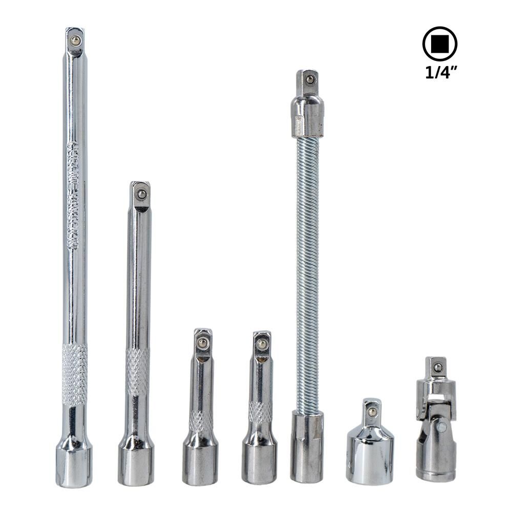 6497 1/4'' Lokma Uzatma Arakol Adaptör Seti 7 Parça