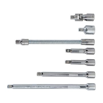 6497 1/4'' Lokma Uzatma Arakol Adaptör Seti 7 Parça