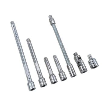 6497 1/4'' Lokma Uzatma Arakol Adaptör Seti 7 Parça