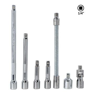 6497 1/4'' Lokma Uzatma Arakol Adaptör Seti 7 Parça