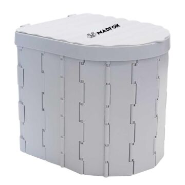 MADFOX Bi-Pot Kamp İçin Katlanır Portatif WC