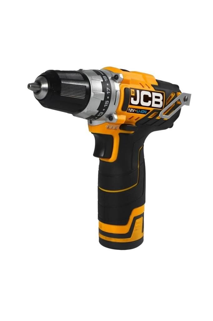 JCB 21-12DD-E Çift Akülü Şarjlı Matkap 12 Volt 2.0 Ah