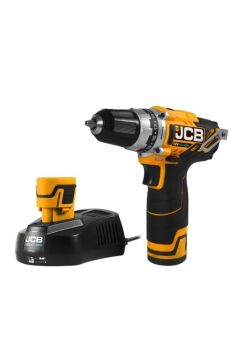 JCB 21-12DD-E Çift Akülü Şarjlı Matkap 12 Volt 2.0 Ah
