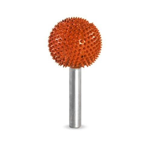 SABURTOOTH 6S1-90 Yuvarlak Top Tipi Kalın Diş Ahşap Törpü (Sap:6 mm)