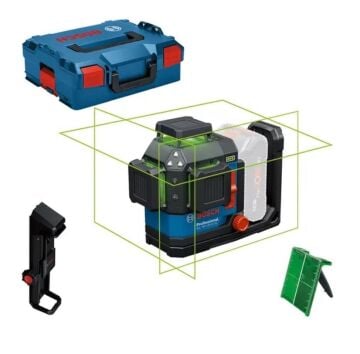 BOSCH GLL 18V-120-33 CG Akülü Yeşil Lazer Terazi 3x360 Derece (Akü ve Şarj Aleti Hariç)