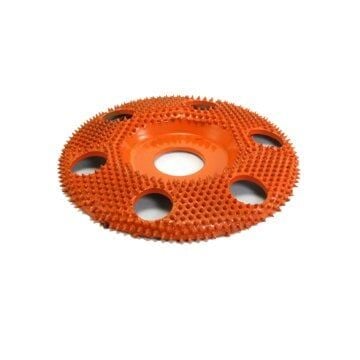 SABURTOOTH SD4125H Kalın Diş Delikli Ahşap Disk Törpü 100 mm