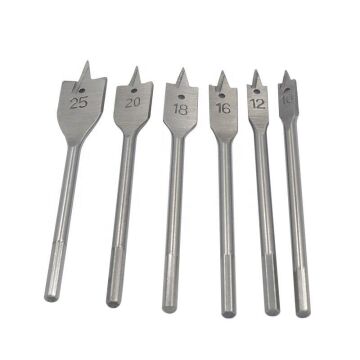 Ağaç Delici Kelebek Yaprak Matkap Uç Seti Ahşap 6 Parça