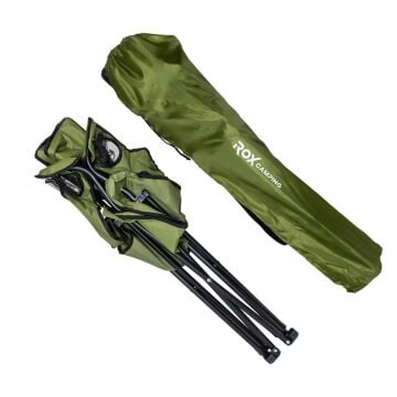 Rox Camping Katlanır Kamp Sandalyesi- Yeşil