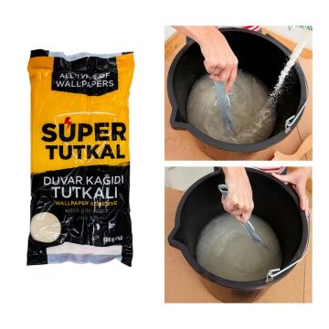 6472 Duvar Kağıdı Yapıştırıcı Tutkalı 500 gr