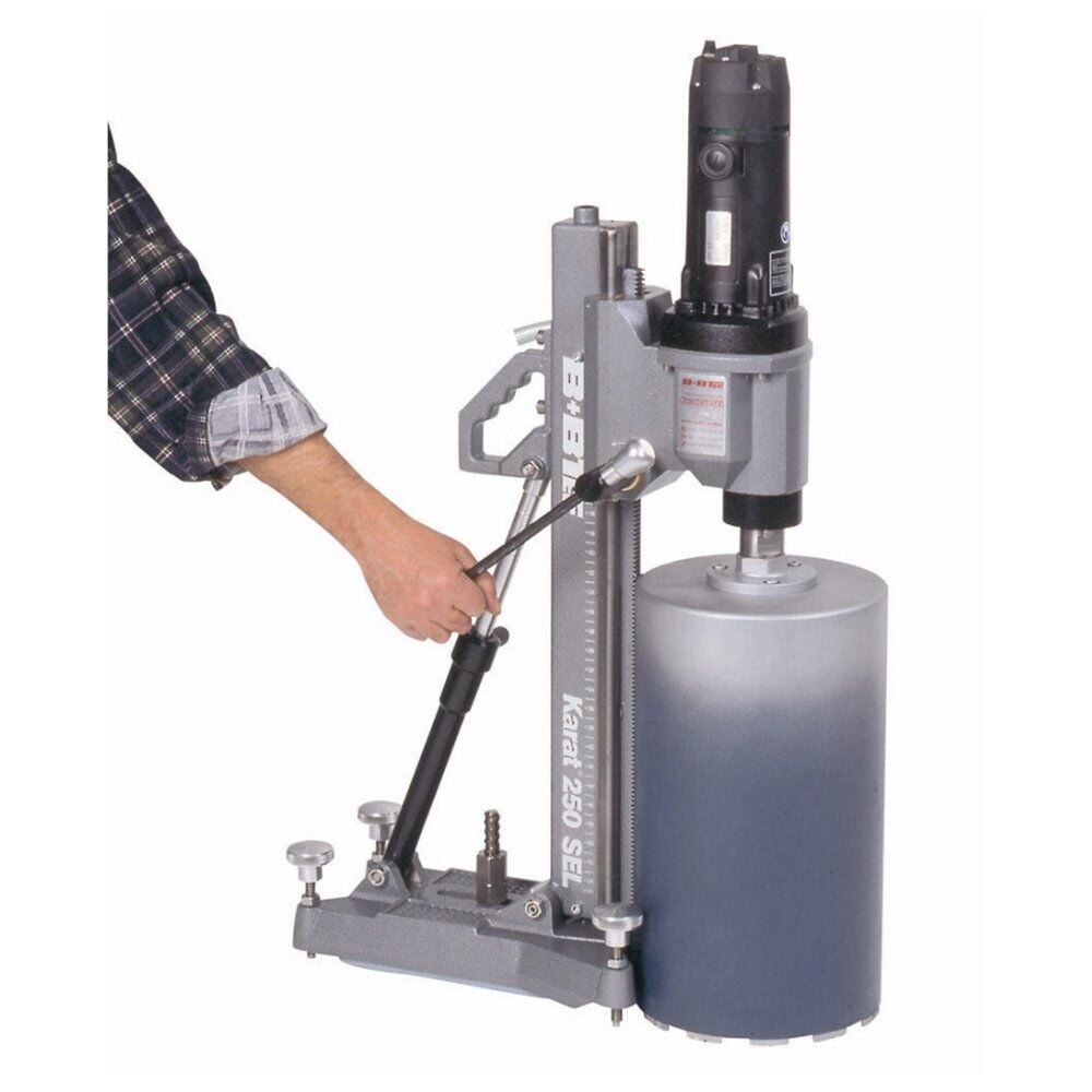 B+B Tec Karat 250 Sel Sulu Karot Delme Makinası