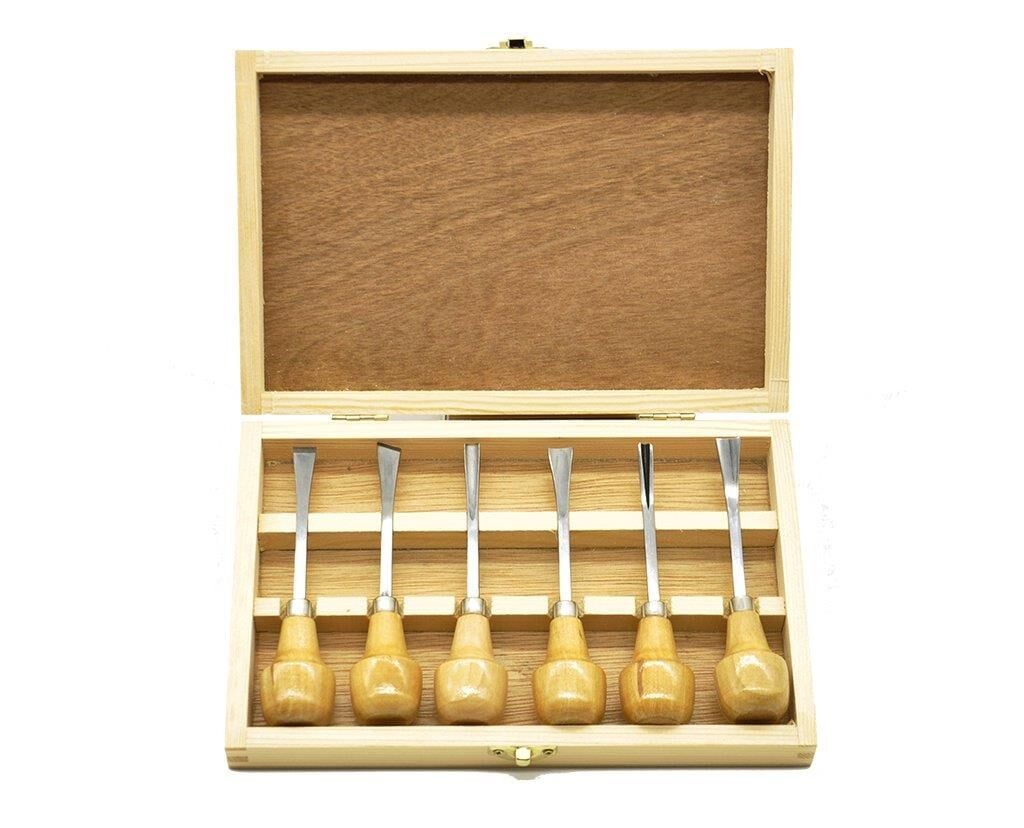 Titi 1159 Linol Ahşap Oyma Seti Kutulu 6 Parça