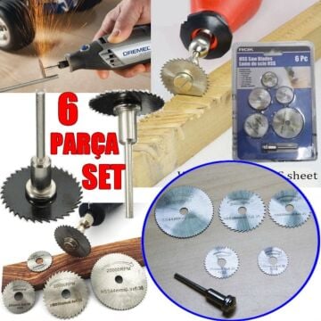 Gravür Makinası Mini Testere Seti 6 Parça