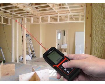 KOBB KBL 50 Profesyonel  Li-ion Şarjlı Lazer Metre 50 Metre