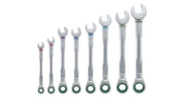 BOSCH 8 Parça Cırcırlı Kombine Anahtar Takımı (1600A027PS)
