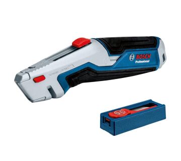 BOSCH Halıcı Tip Maket Bıçağı ve Yedeği (1600A027M5)