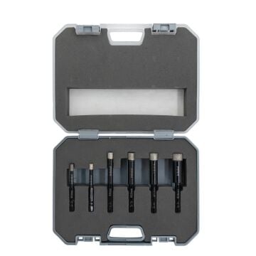 6508 Bits Saplı Cam Seramik Granit Fayans Delme Panç Seti 6 Parça