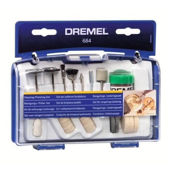 DREMEL 684 Temizleme ve Parlatma Seti