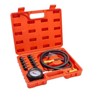 6557 Çok Fonksiyonlu Motor Yağ Basınç Ölçer Test Kiti 12 Parça