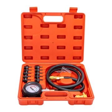 6557 Çok Fonksiyonlu Motor Yağ Basınç Ölçer Test Kiti 12 Parça