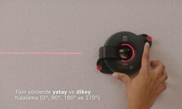 BOSCH ATİNO Çizgi Lazer Hizalamalı Mesura Metre