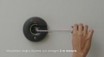 BOSCH ATİNO Çizgi Lazer Hizalamalı Mesura Metre