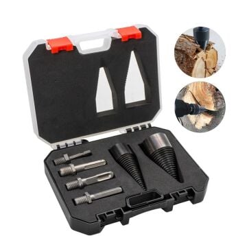6506 Ahşap Şöminelik Odun Kütük Ayırma Yarma Seti 6 Parça