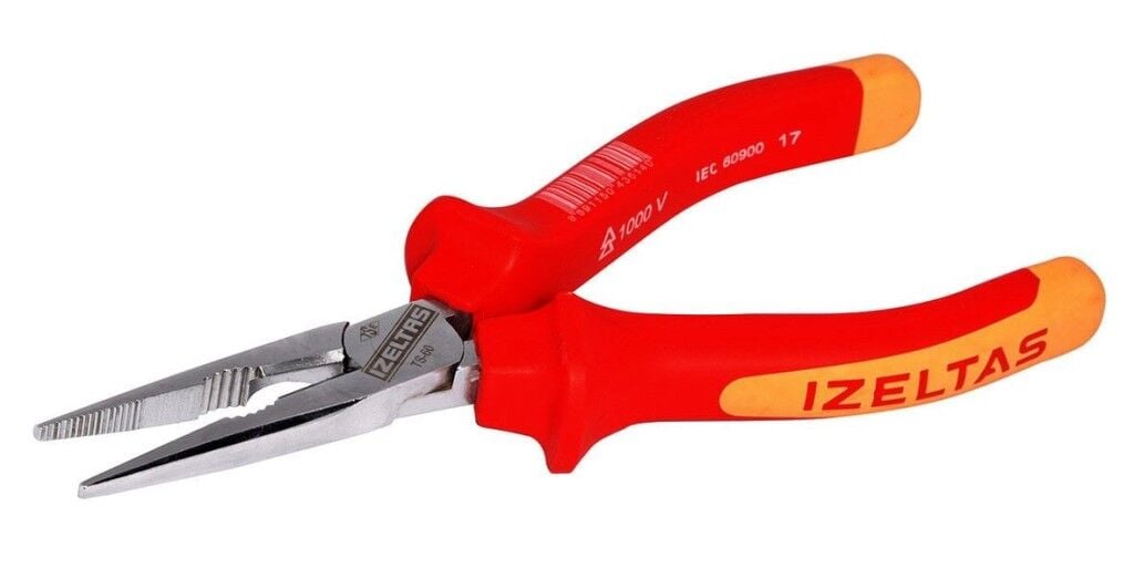 İZELTAŞ 1000V İzoleli Elektrikci Kargaburun 140 mm VDE