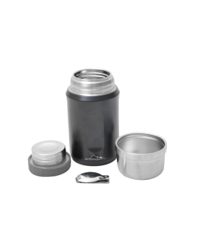 NURGAZ Siyah Yemek Termosu 600 ml (NG 172-S)