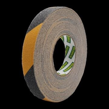 Merdiven Zemin Kaydırmaz Bant Sarı Siyah 25 mm x 25 mt