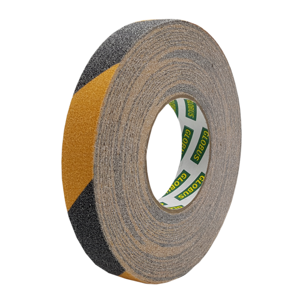 Merdiven Zemin Kaydırmaz Bant Sarı Siyah 25 mm x 25 mt