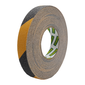 Merdiven Zemin Kaydırmaz Bant Sarı Siyah 25 mm x 25 mt