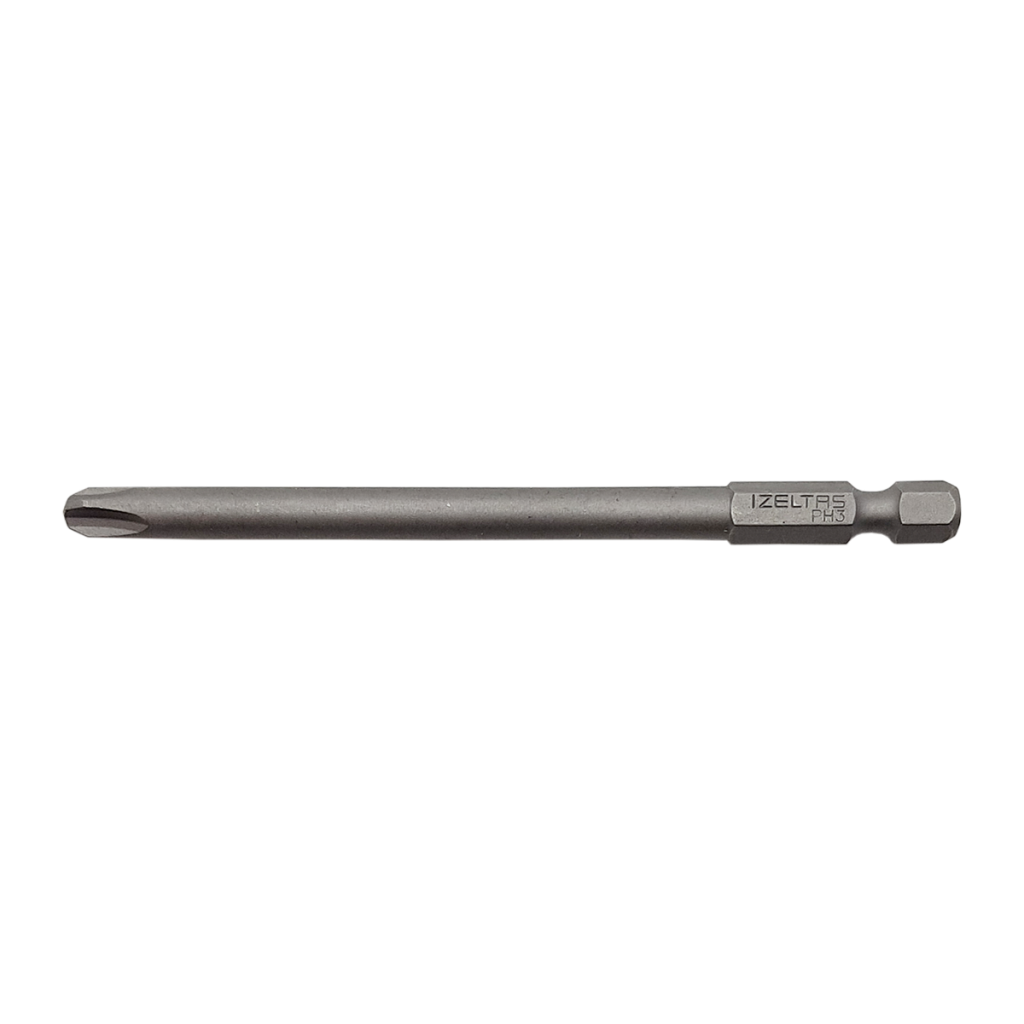 İzeltaş 4870211003 Uzun Yıldız Bits Uç Ph3 100 mm