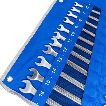 6104 Kombine Anahtar Takımı 6-32 mm 22 Parça (Bez Çantalı)