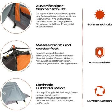 WHERE TOMORROW Kompakt Otomatik Çadır (205548)