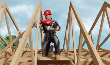 FISCHER FGW 90 F Gazlı + Akülü Ahşap Çivi Çakma Tabancası