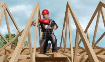 FISCHER FGW 90 F Gazlı + Akülü Ahşap Çivi Çakma Tabancası