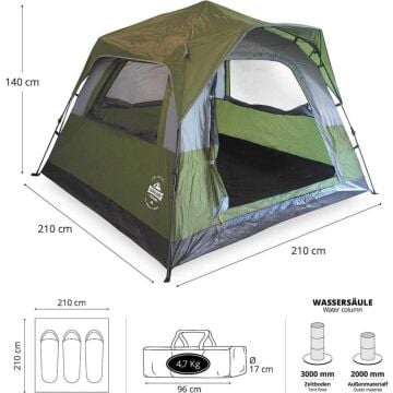 WHERE TOMORROW Fenstern Otomatik Çadır