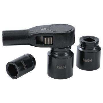 6099 3/4'' Ağır Tip Havalı Lokma Takımı 26 Parça