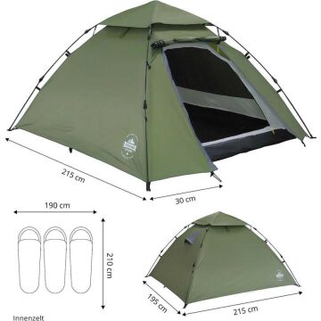 WHERE TOMORROW Kuppel Otomatik Çadır