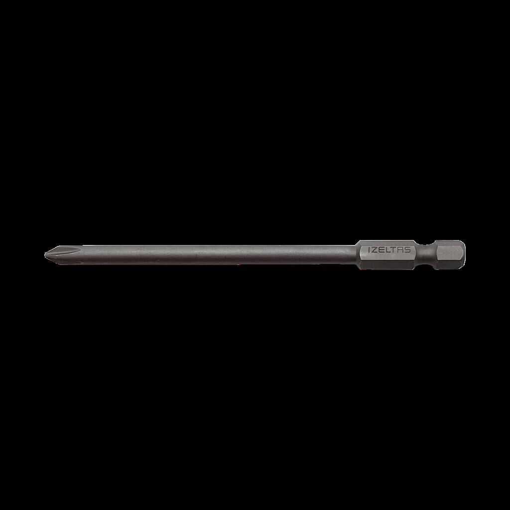 İZELTAŞ Yıldız Uzun Bits Uç Ph2 100 mm
