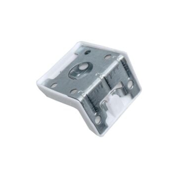 6092 Dolap L Askı Elemanı 1.2 mm - Beyaz